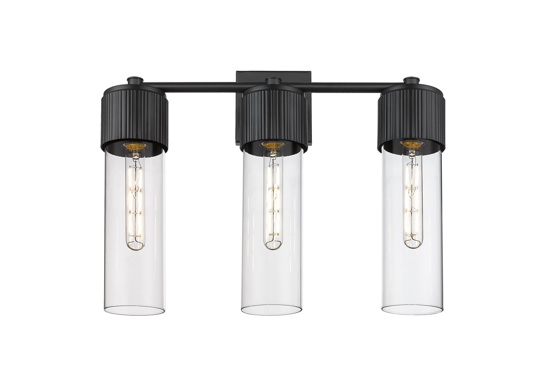 Innovations Lighting Bolivar 12" Bath Vanity Light - Matte Black