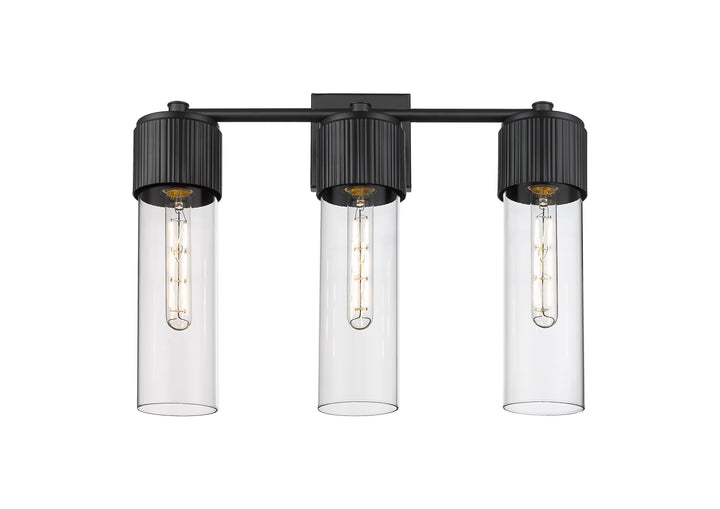 Innovations Lighting Bolivar 12" Bath Vanity Light - Matte Black