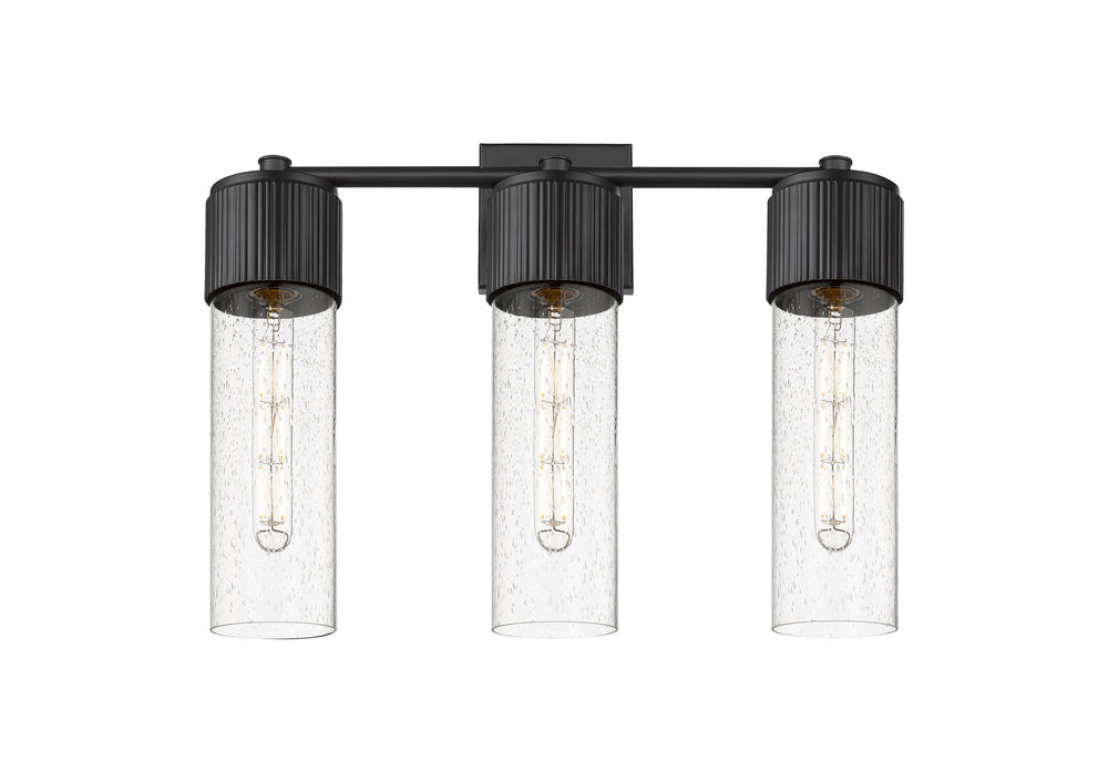 Innovations Lighting Bolivar 12" Bath Vanity Light - Matte Black