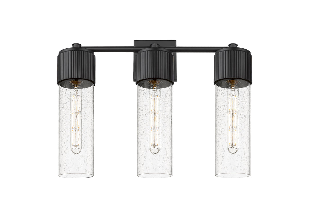 Innovations Lighting Bolivar 12" Bath Vanity Light - Matte Black