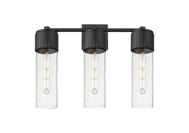 Innovations Lighting Bolivar 12" Bath Vanity Light - Matte Black
