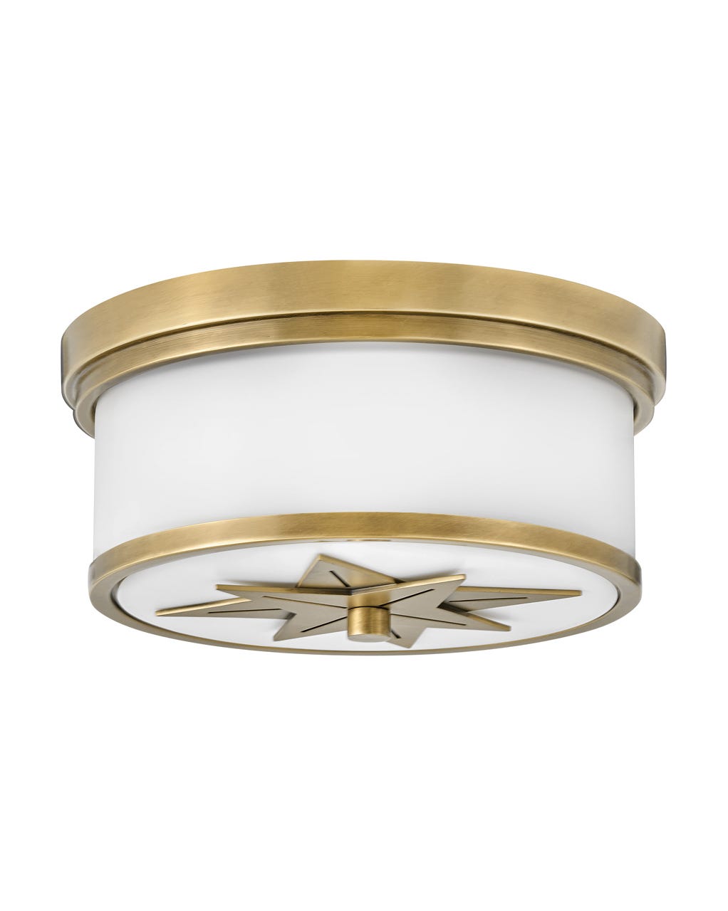 Hinkley Montrose Flush Mount Ceiling Flush Mounts Hinkley Heritage Brass 12.0x12.0x6.0 