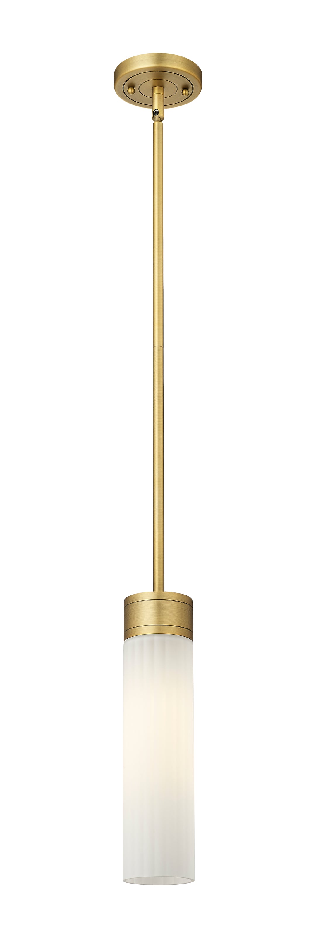 Innovations Lighting Empire 11" Pendant - Brushed Brass Pendants Innovations Lighting White ; Glass Type: Frosted  