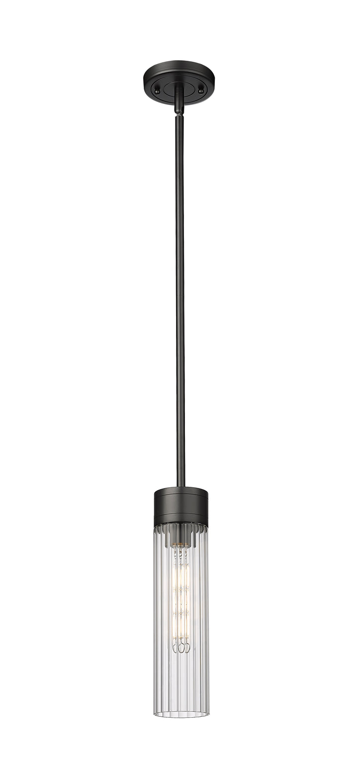 Innovations Lighting Empire 11" Pendant - Matte Black Pendants Innovations Lighting Clear ; Glass Type: Clear  