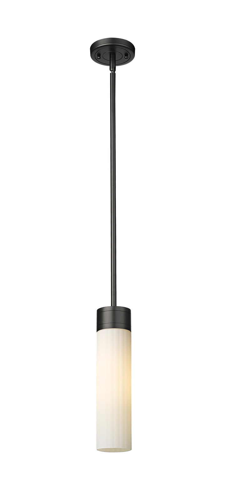 Innovations Lighting Empire 11" Pendant - Matte Black Pendants Innovations Lighting White ; Glass Type: Frosted  