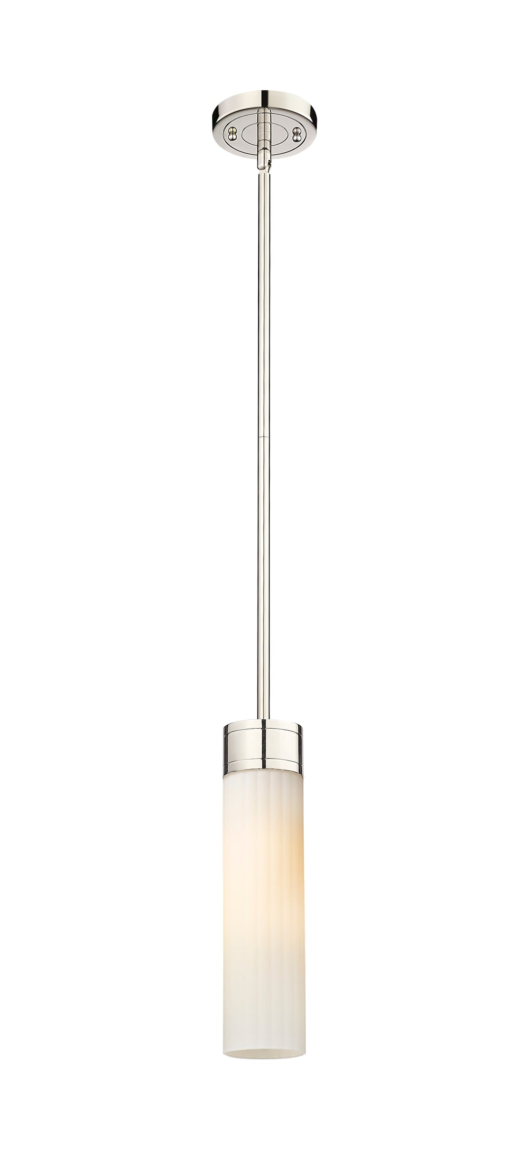 Innovations Lighting Empire 11" Pendant - Polished Nickel Pendants Innovations Lighting White ; Glass Type: Frosted  