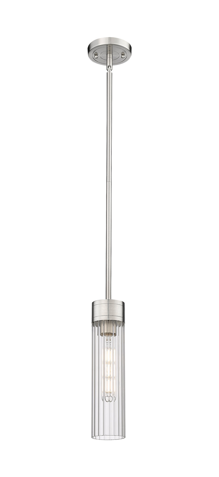 Innovations Lighting Empire 11" Pendant - Satin Nickel Pendants Innovations Lighting Clear ; Glass Type: Clear  