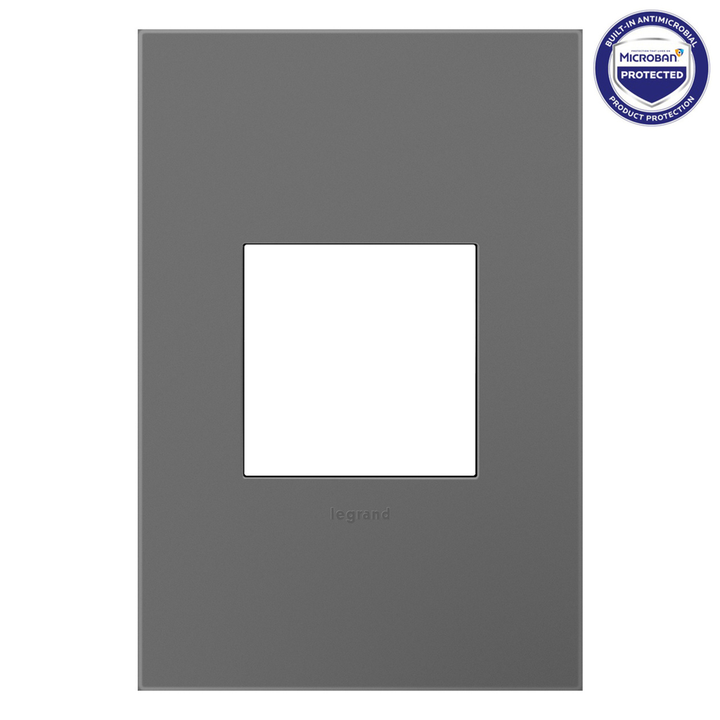 Legrand adorne Magnesium 1-Gang wall plate