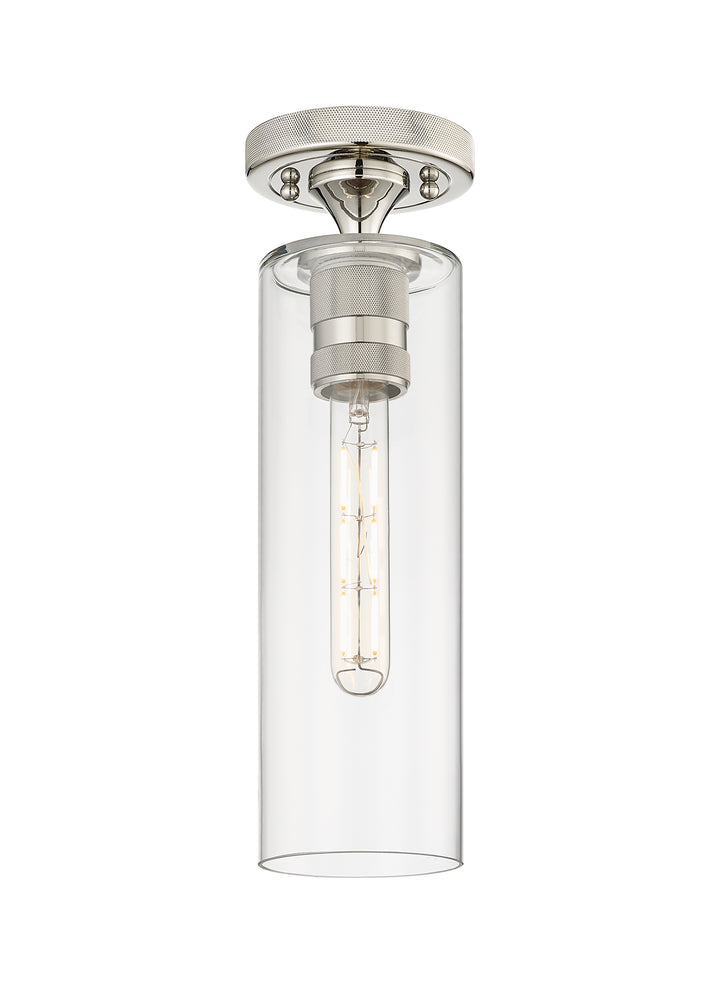 Innovations Lighting Crown Point 12" Flush Mount - Polished Nickel