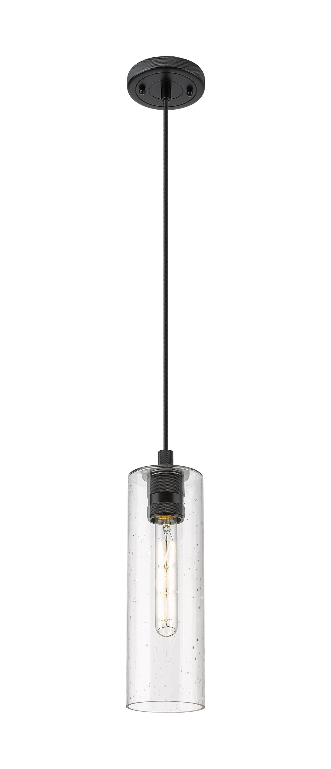Innovations Lighting Crown Point 12" Pendant - Matte Black