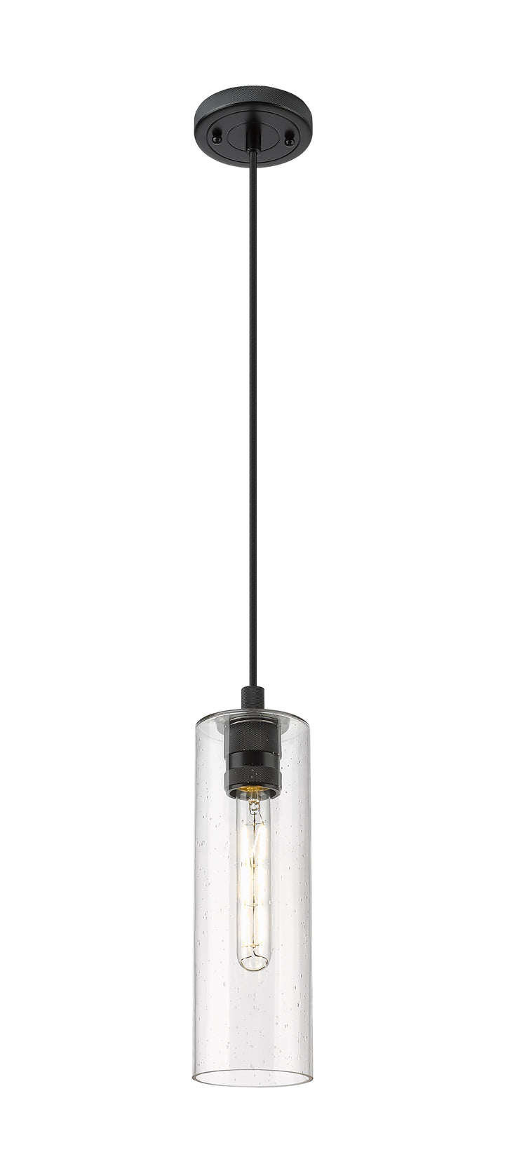 Innovations Lighting Crown Point 12" Pendant - Matte Black