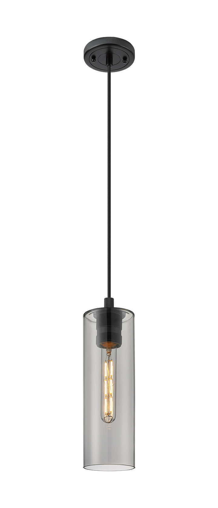 Innovations Lighting Crown Point 12" Pendant - Matte Black
