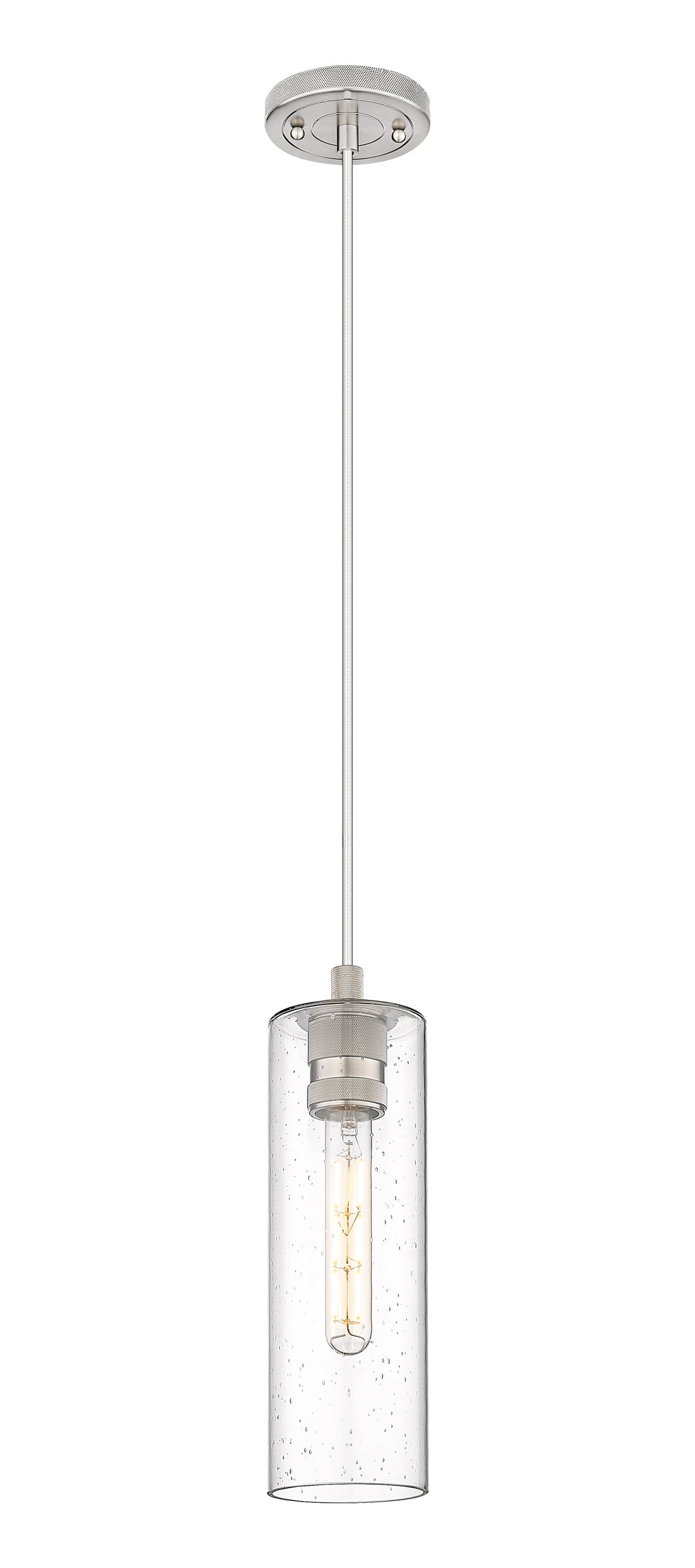 Innovations Lighting Crown Point 12" Pendant - Satin Nickel