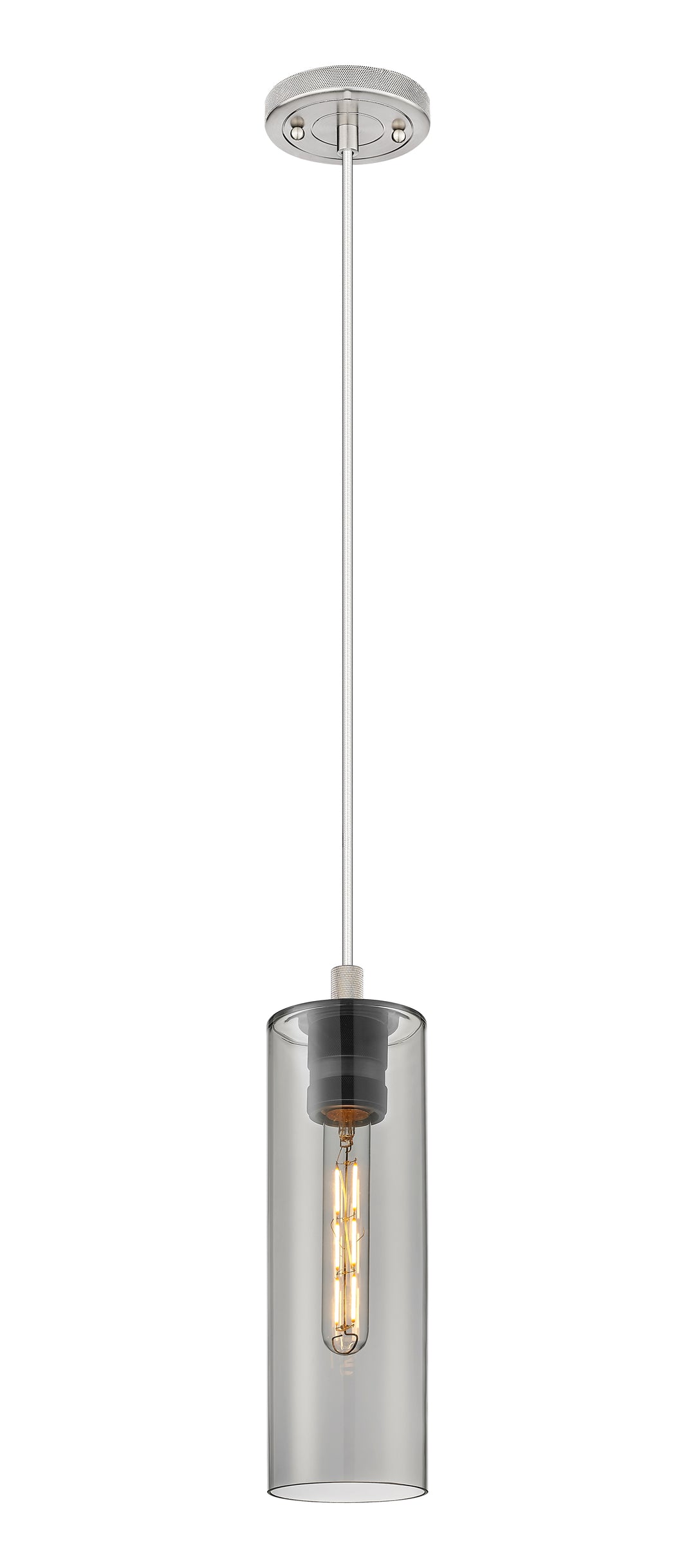 Innovations Lighting Crown Point 12" Pendant - Satin Nickel
