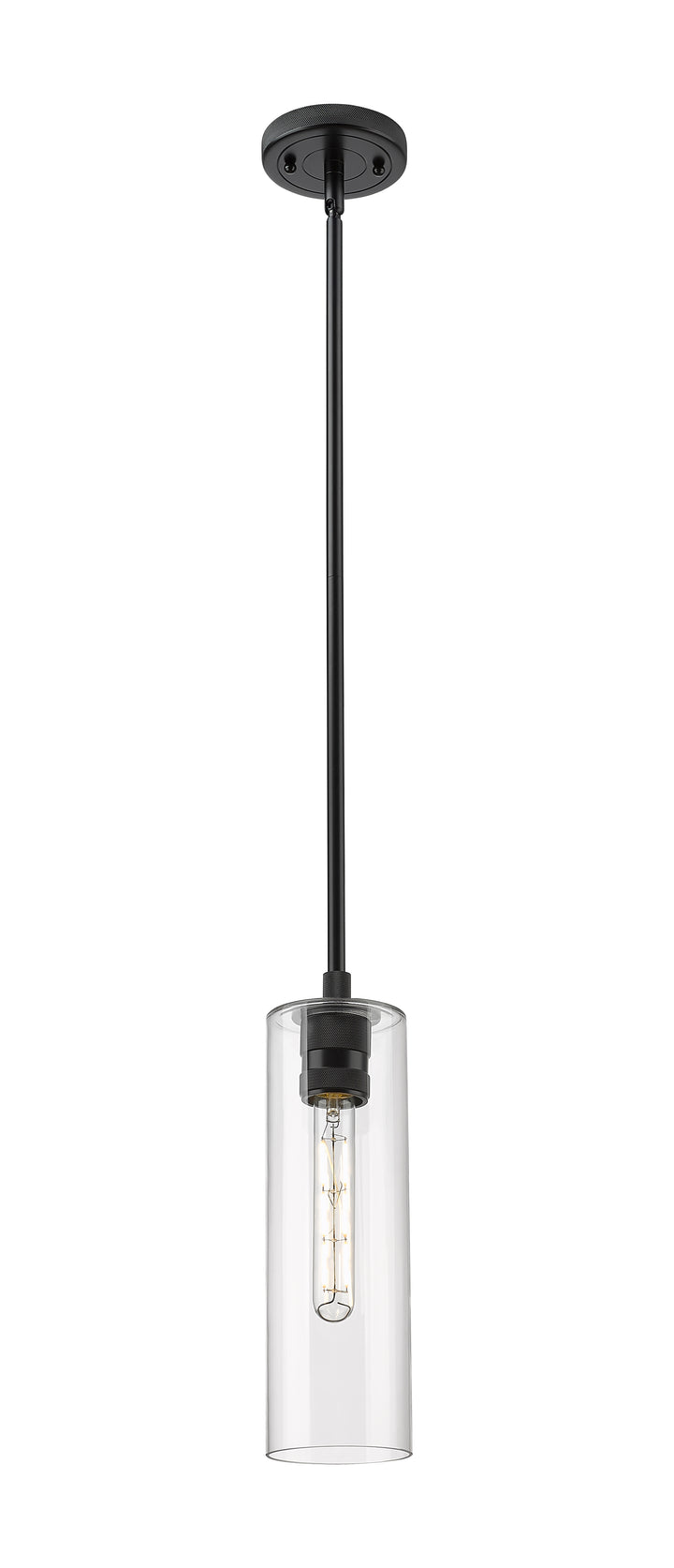 Innovations Lighting Crown Point 12" Pendant - Matte Black