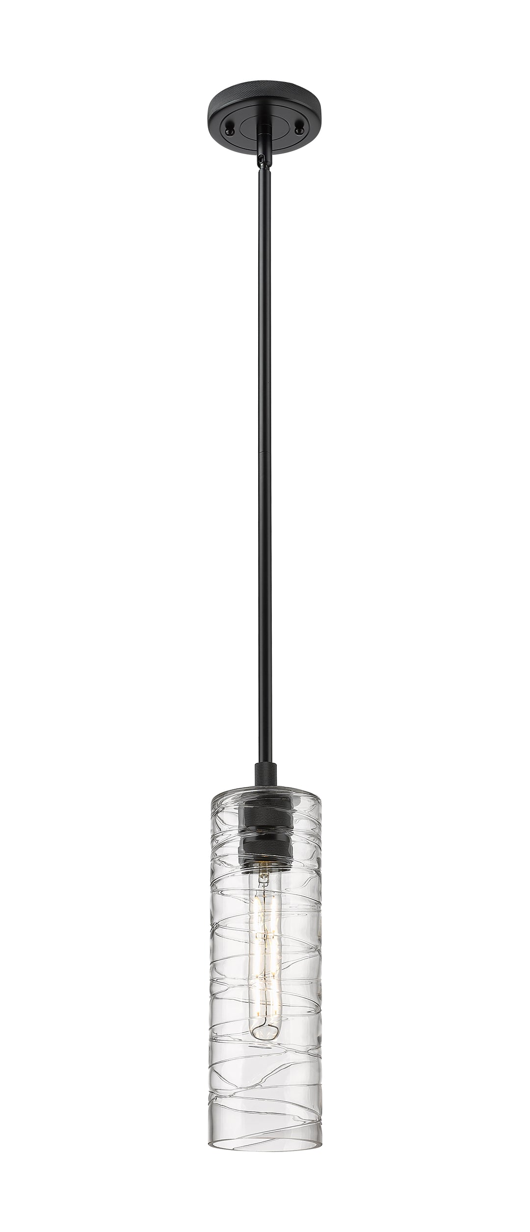 Innovations Lighting Crown Point 12" Pendant - Matte Black