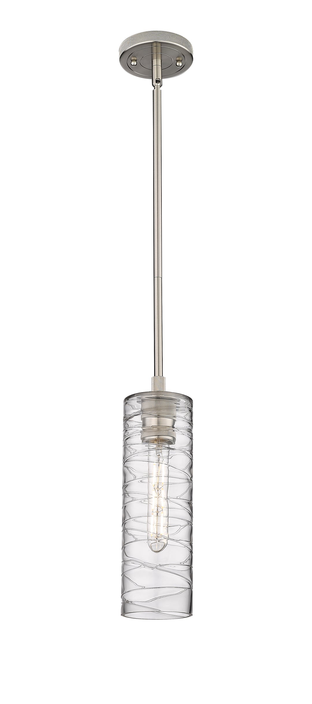Innovations Lighting Crown Point 12" Pendant - Satin Nickel