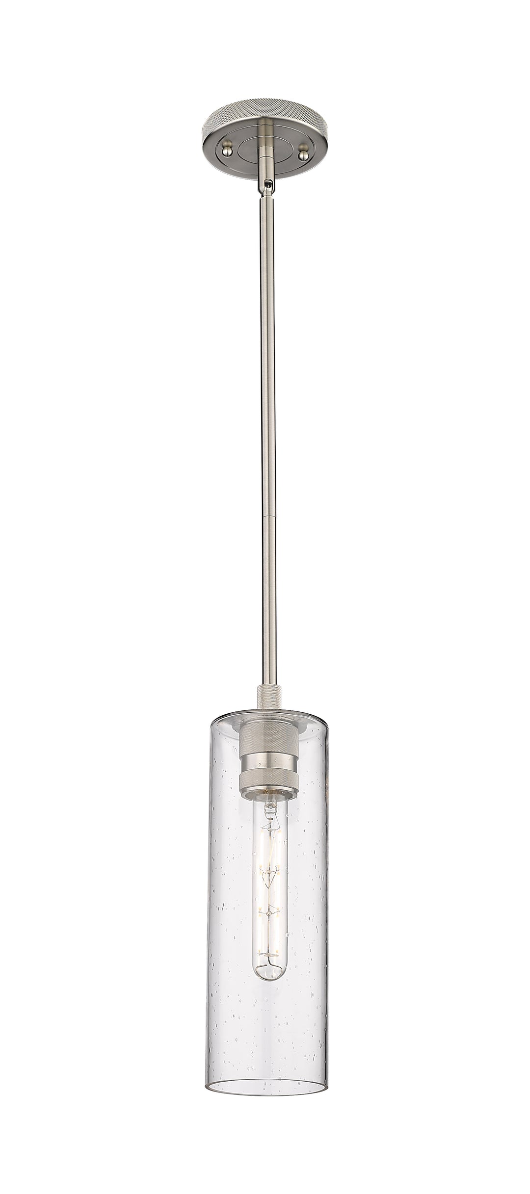 Innovations Lighting Crown Point 12" Pendant - Satin Nickel