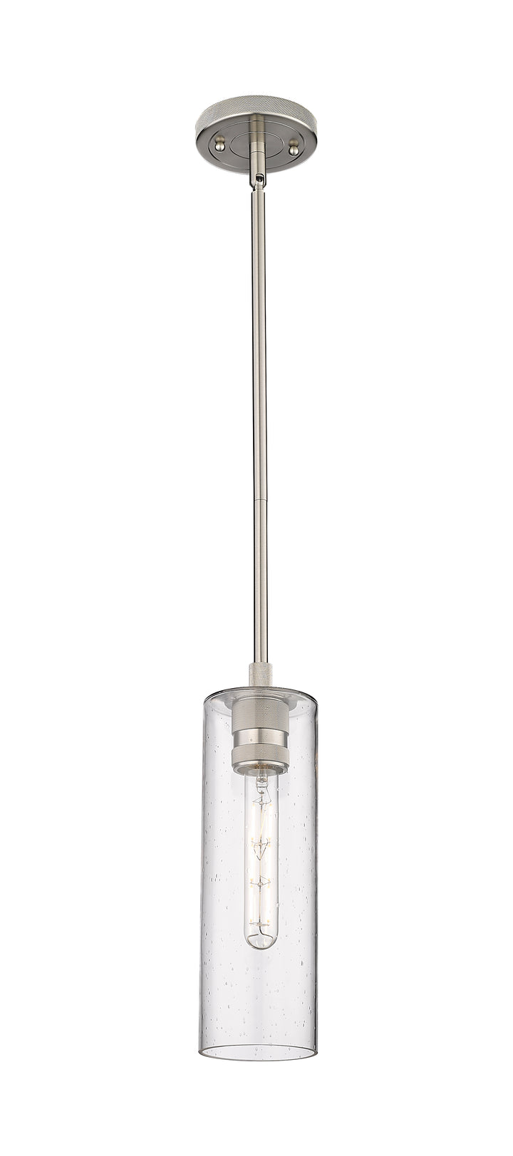 Innovations Lighting Crown Point 12" Pendant - Satin Nickel