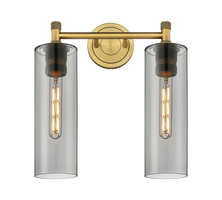 Innovations Lighting Crown Point 12" Bath Vanity Light - Brushed Brass