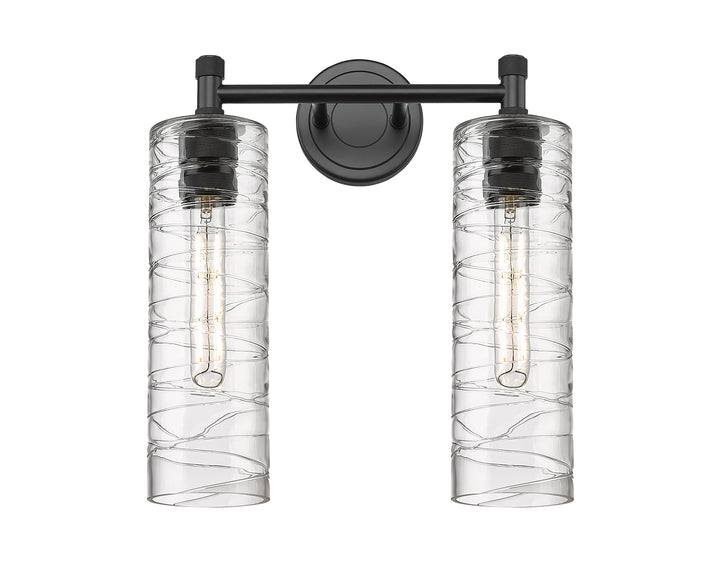 Innovations Lighting Crown Point 12" Bath Vanity Light - Matte Black