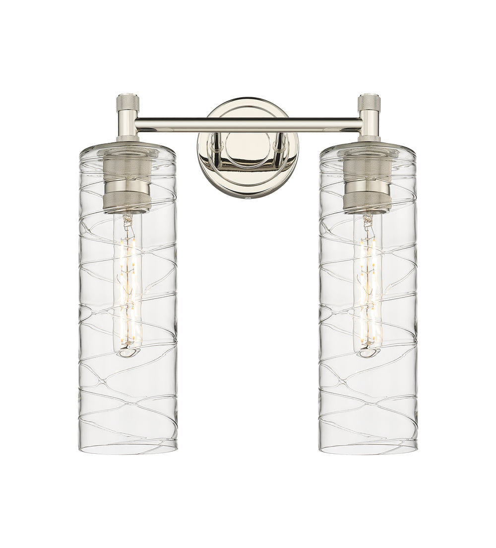 Innovations Lighting Crown Point 12" Bath Vanity Light - Polished Nickel