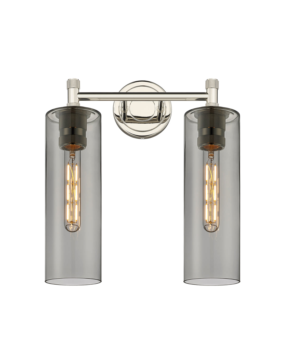 Innovations Lighting Crown Point 12" Bath Vanity Light - Polished Nickel