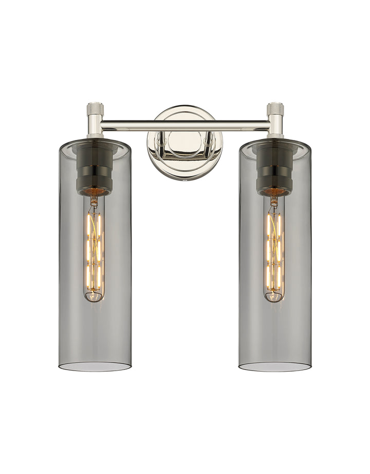 Innovations Lighting Crown Point 12" Bath Vanity Light - Polished Nickel