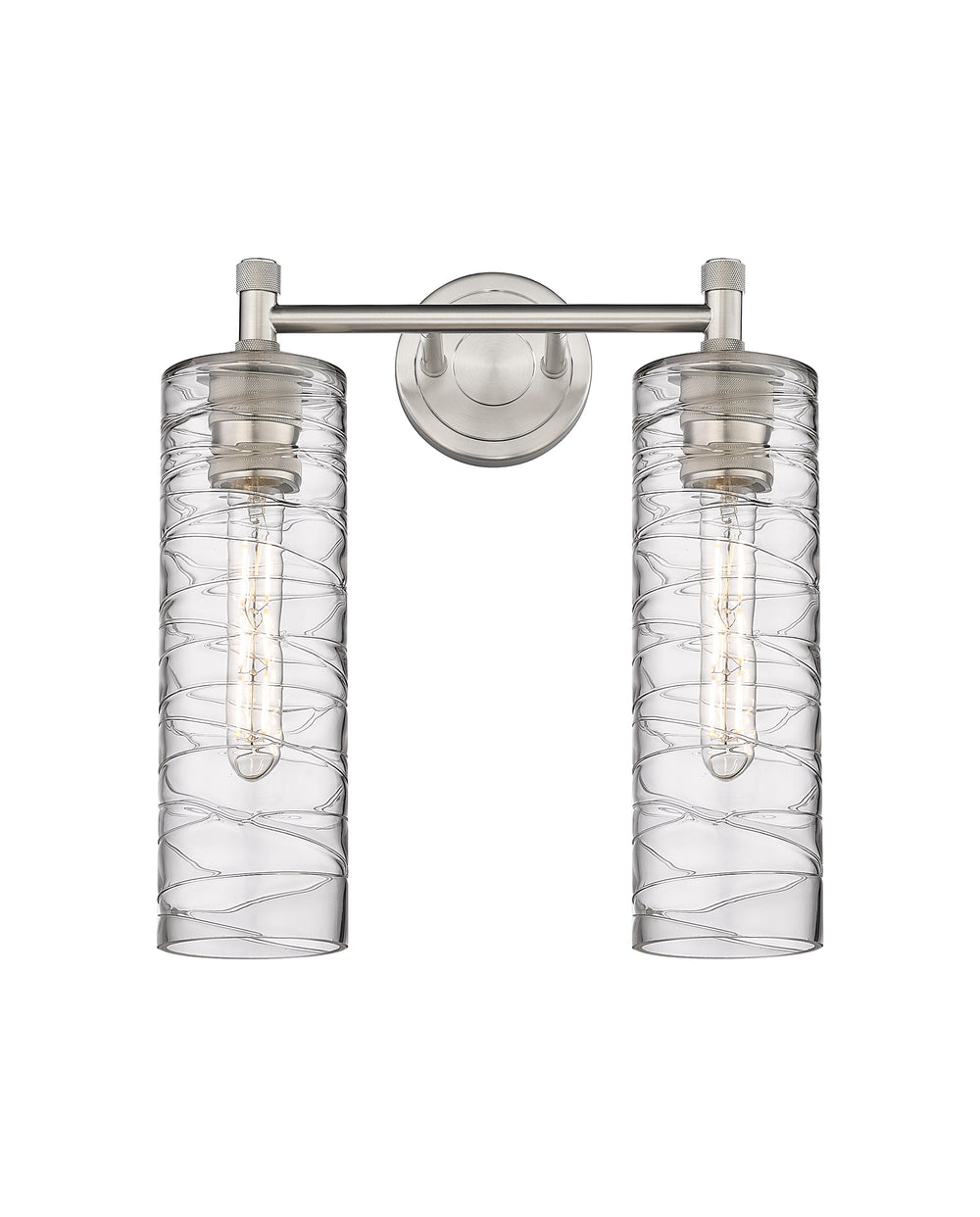 Innovations Lighting Crown Point 12" Bath Vanity Light - Satin Nickel
