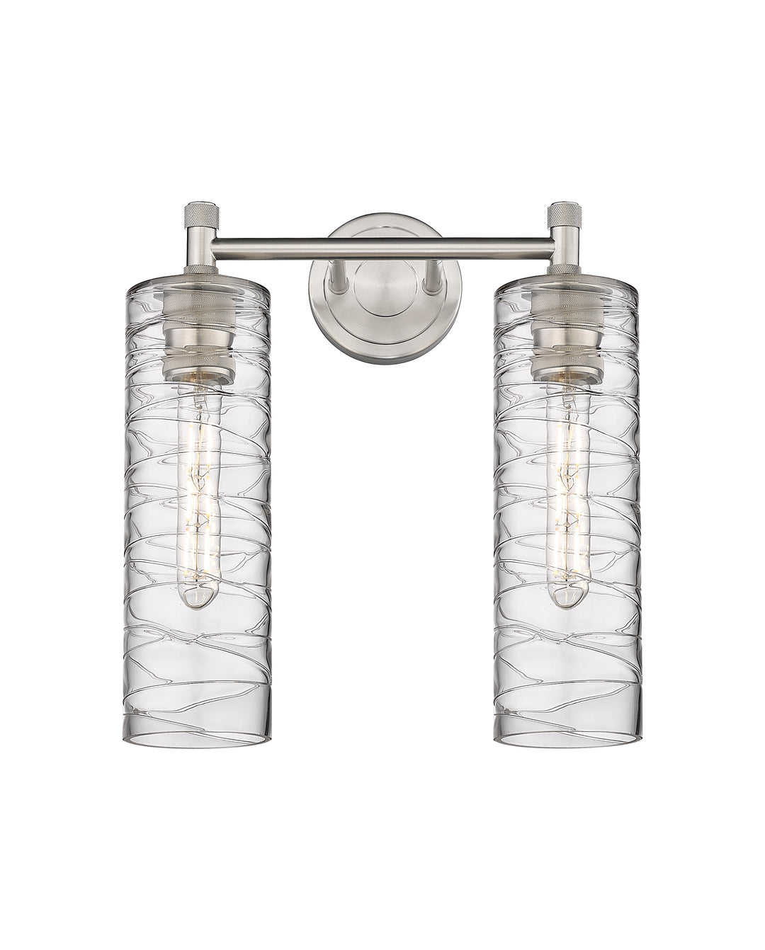 Innovations Lighting Crown Point 12" Bath Vanity Light - Satin Nickel