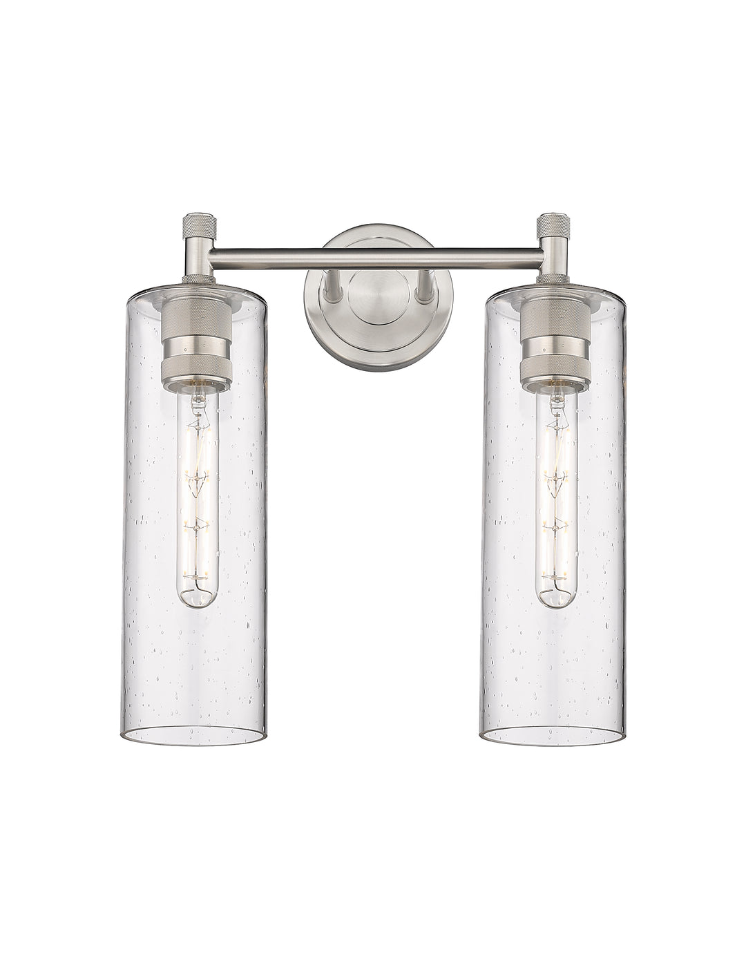 Innovations Lighting Crown Point 12" Bath Vanity Light - Satin Nickel