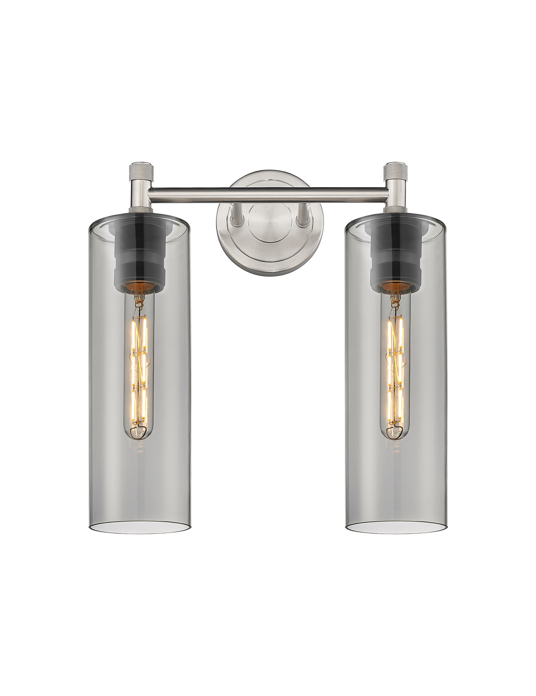 Innovations Lighting Crown Point 12" Bath Vanity Light - Satin Nickel