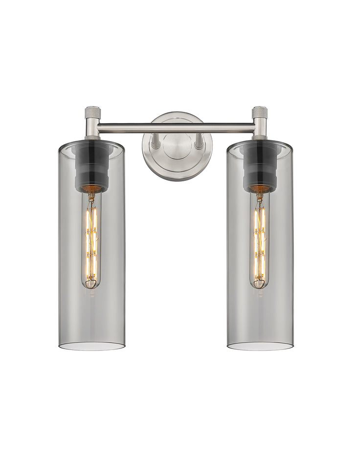 Innovations Lighting Crown Point 12" Bath Vanity Light - Satin Nickel