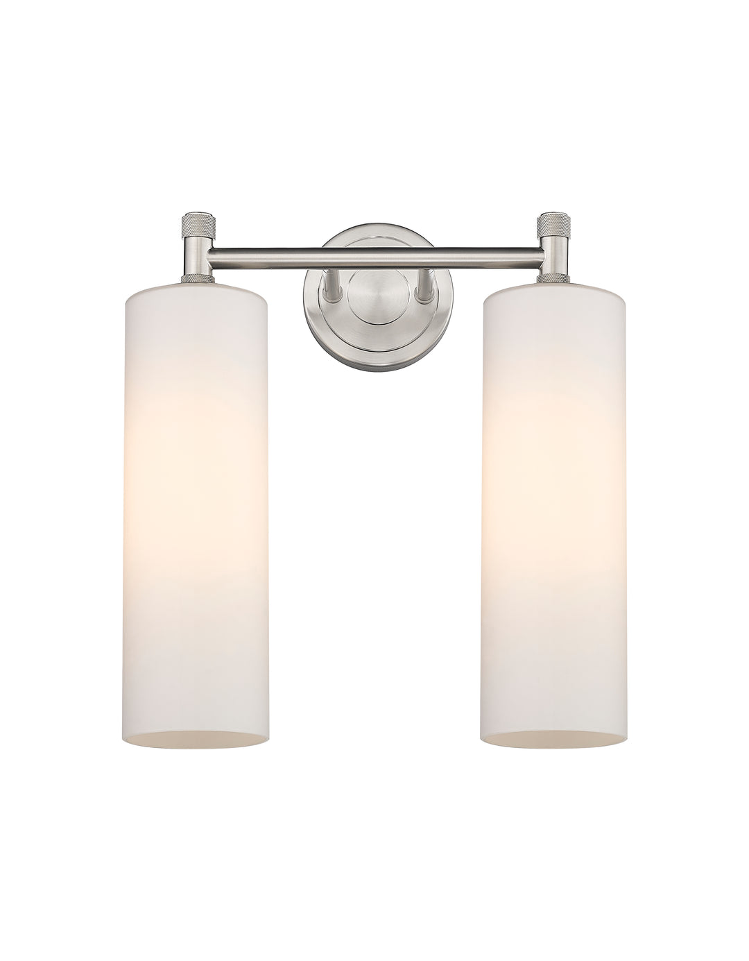 Innovations Lighting Crown Point 12" Bath Vanity Light - Satin Nickel