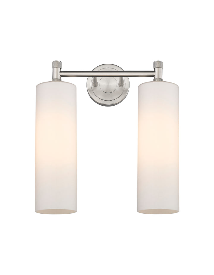 Innovations Lighting Crown Point 12" Bath Vanity Light - Satin Nickel