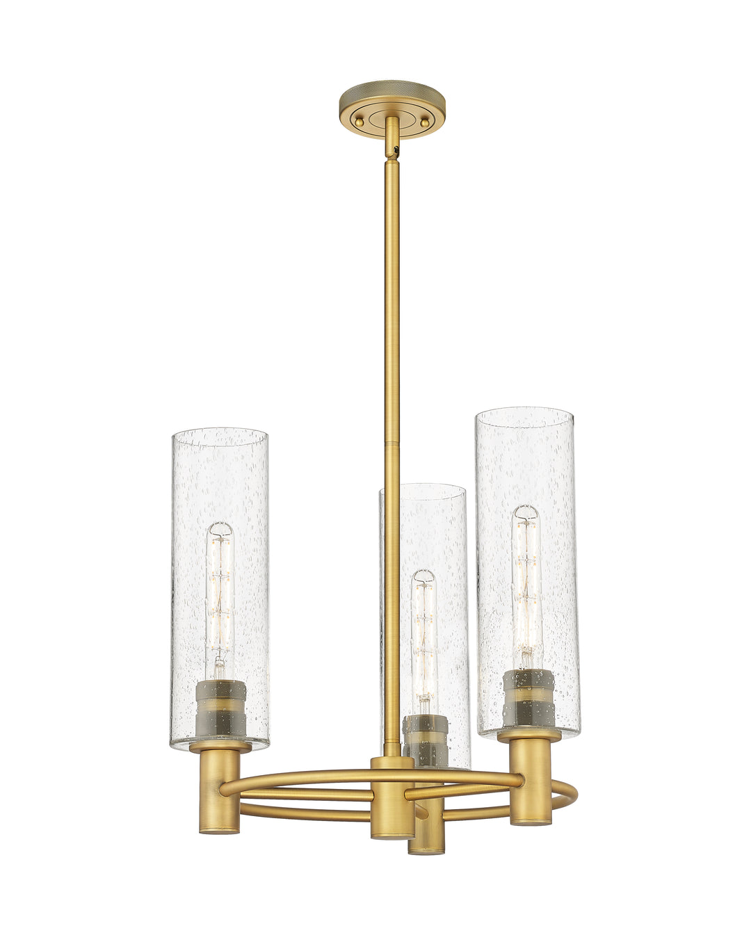 Innovations Lighting Crown Point 12" Pendant - Brushed Brass