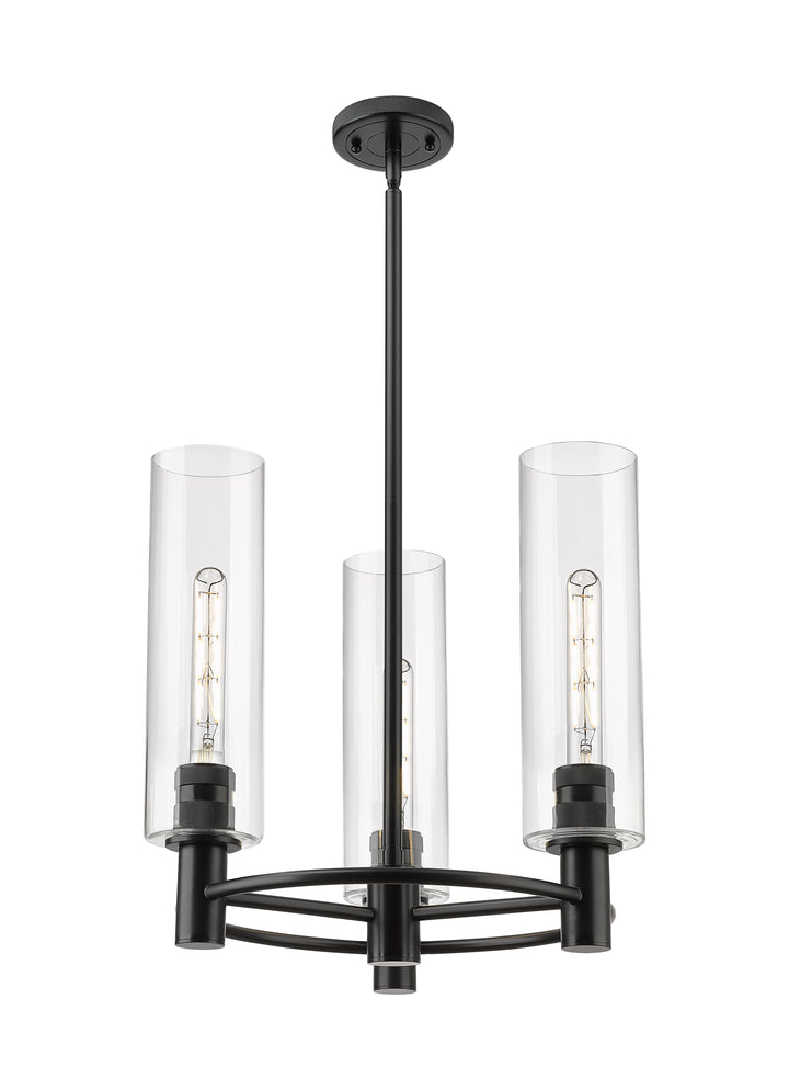 Innovations Lighting Crown Point 12" Pendant - Matte Black