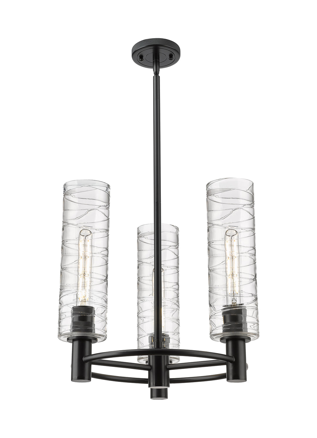 Innovations Lighting Crown Point 12" Pendant - Matte Black