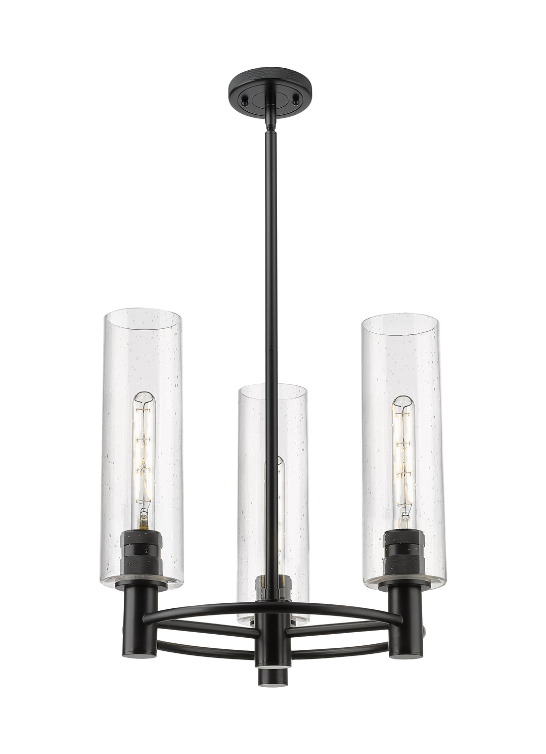 Innovations Lighting Crown Point 12" Pendant - Matte Black
