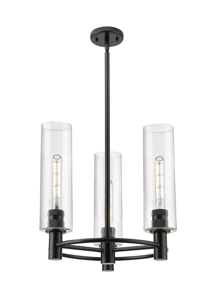 Innovations Lighting Crown Point 12" Pendant - Matte Black