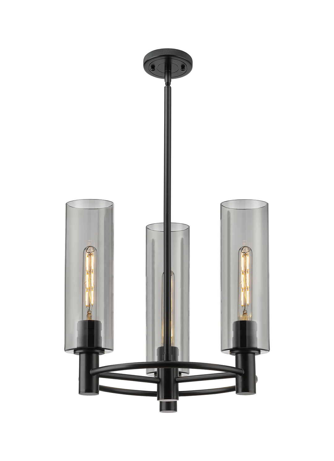 Innovations Lighting Crown Point 12" Pendant - Matte Black