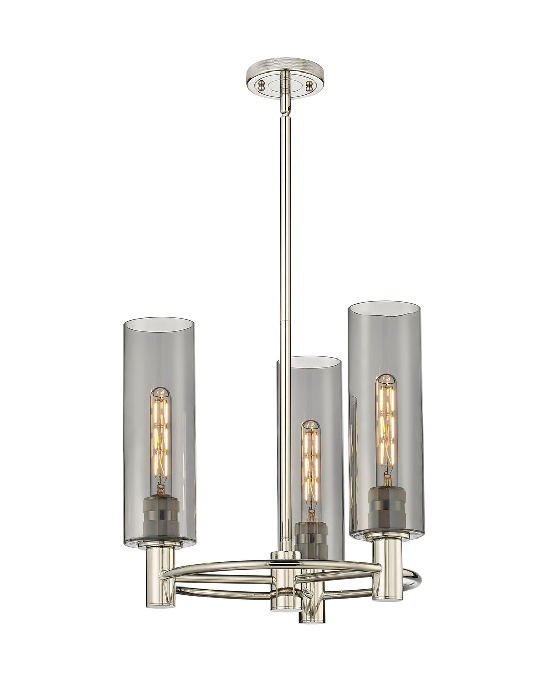 Innovations Lighting Crown Point 12" Pendant - Polished Nickel