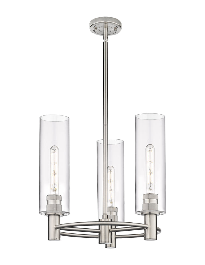 Innovations Lighting Crown Point 12" Pendant - Satin Nickel