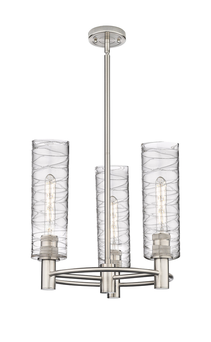 Innovations Lighting Crown Point 12" Pendant - Satin Nickel