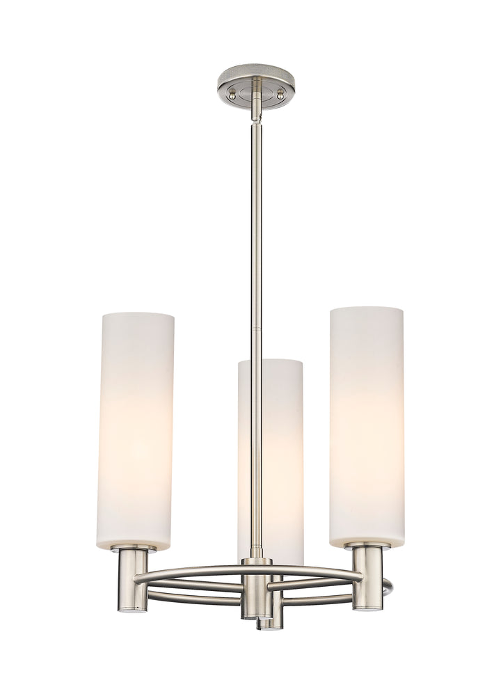 Innovations Lighting Crown Point 12" Pendant - Satin Nickel