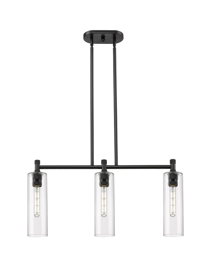 Innovations Lighting Crown Point 12" Island Light - Matte Black