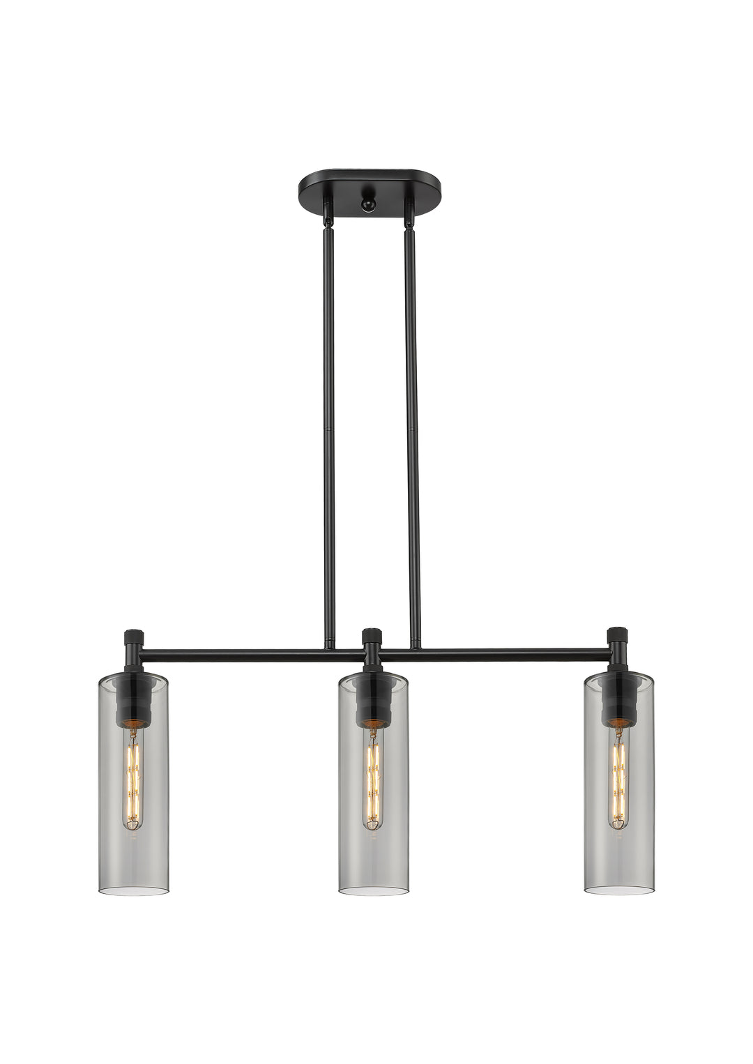 Innovations Lighting Crown Point 12" Island Light - Matte Black
