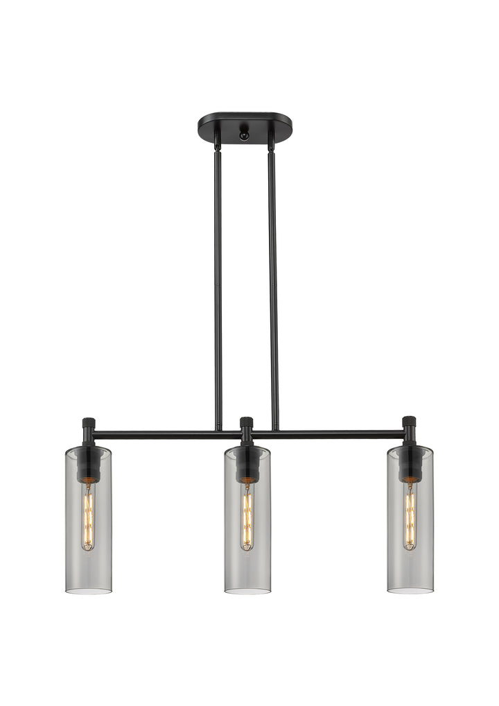 Innovations Lighting Crown Point 12" Island Light - Matte Black