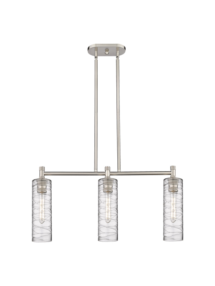Innovations Lighting Crown Point 12" Island Light - Satin Nickel