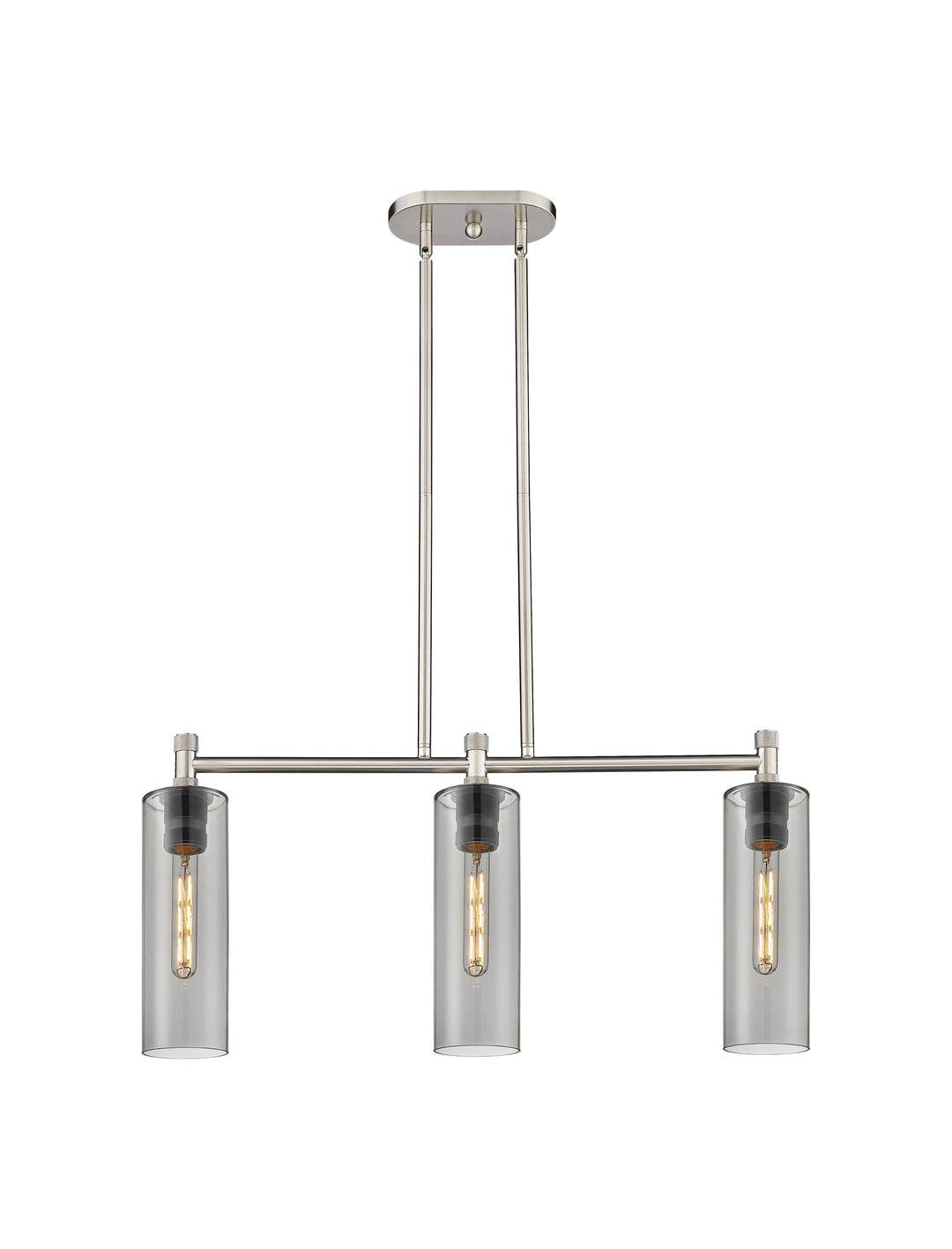 Innovations Lighting Crown Point 12" Island Light - Satin Nickel